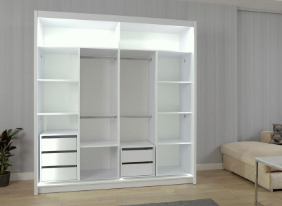 Kleiderschrank Schränke Schrank Schrankwand 2 Türen Holz Neu Schlafzimmer Möbel